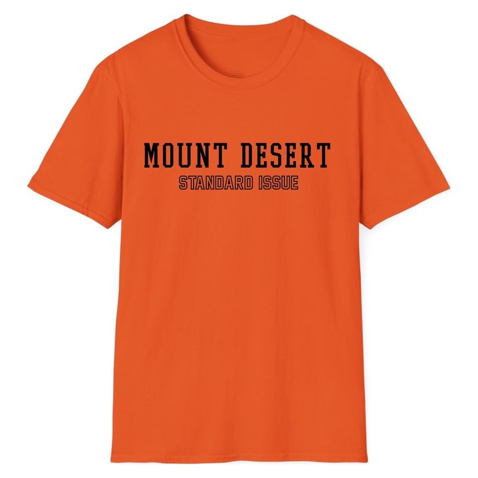 MOUNT DESERT STANDARD ISSUE — Orange