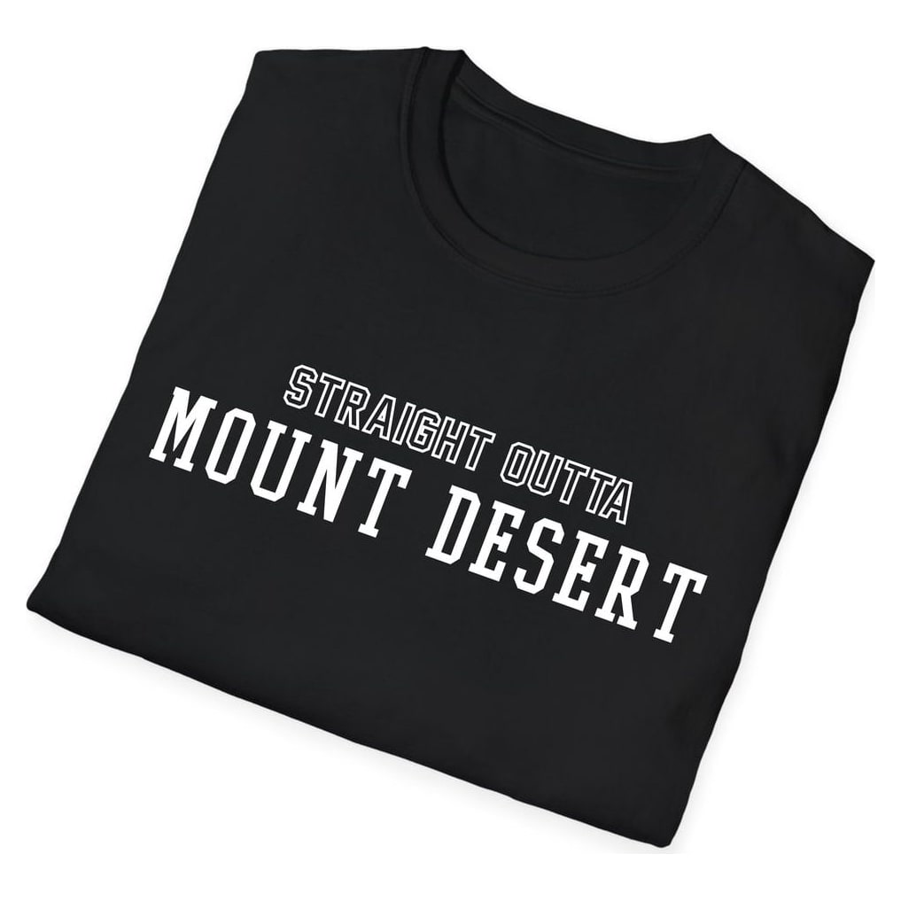 STRAIGHT OUTTA Mount Desert — Black — view 4