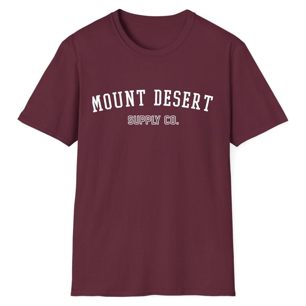 MOUNT DESERT SUPPLY CO. — Maroon