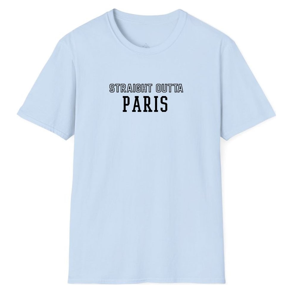 STRAIGHT OUTTA PARIS — Light Blue