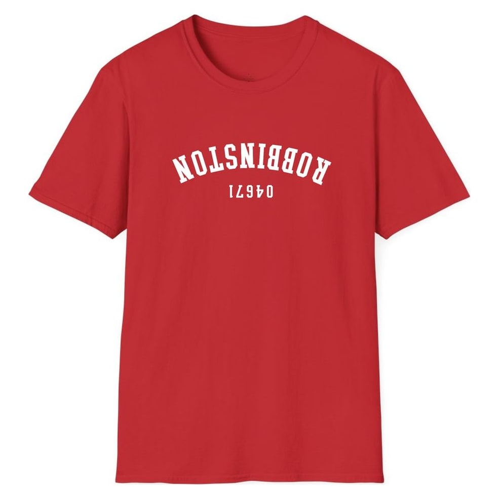 ROBBINSTON 04671 ARCHED - UPSIDE DOWN — Red