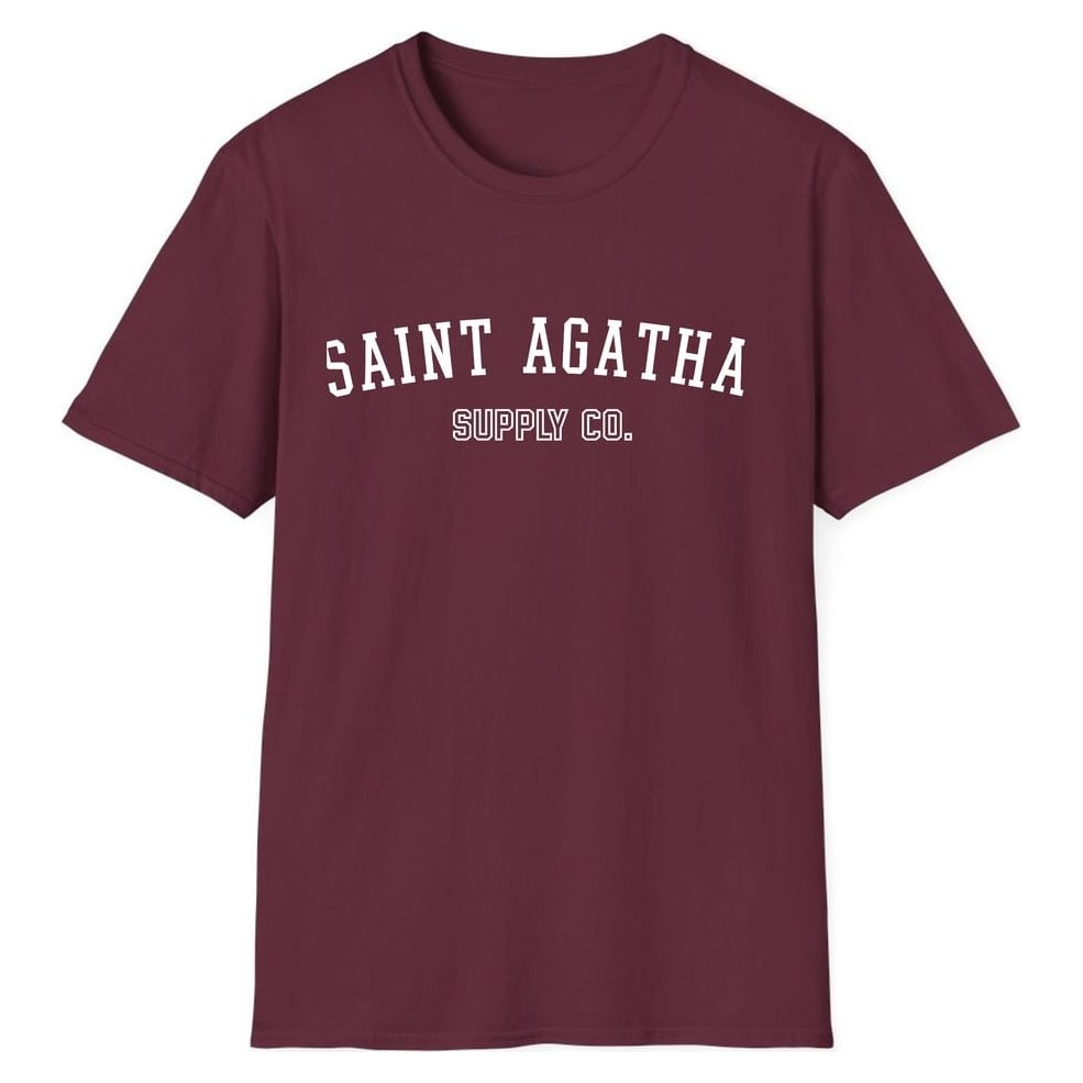 SAINT AGATHA SUPPLY CO. — Maroon