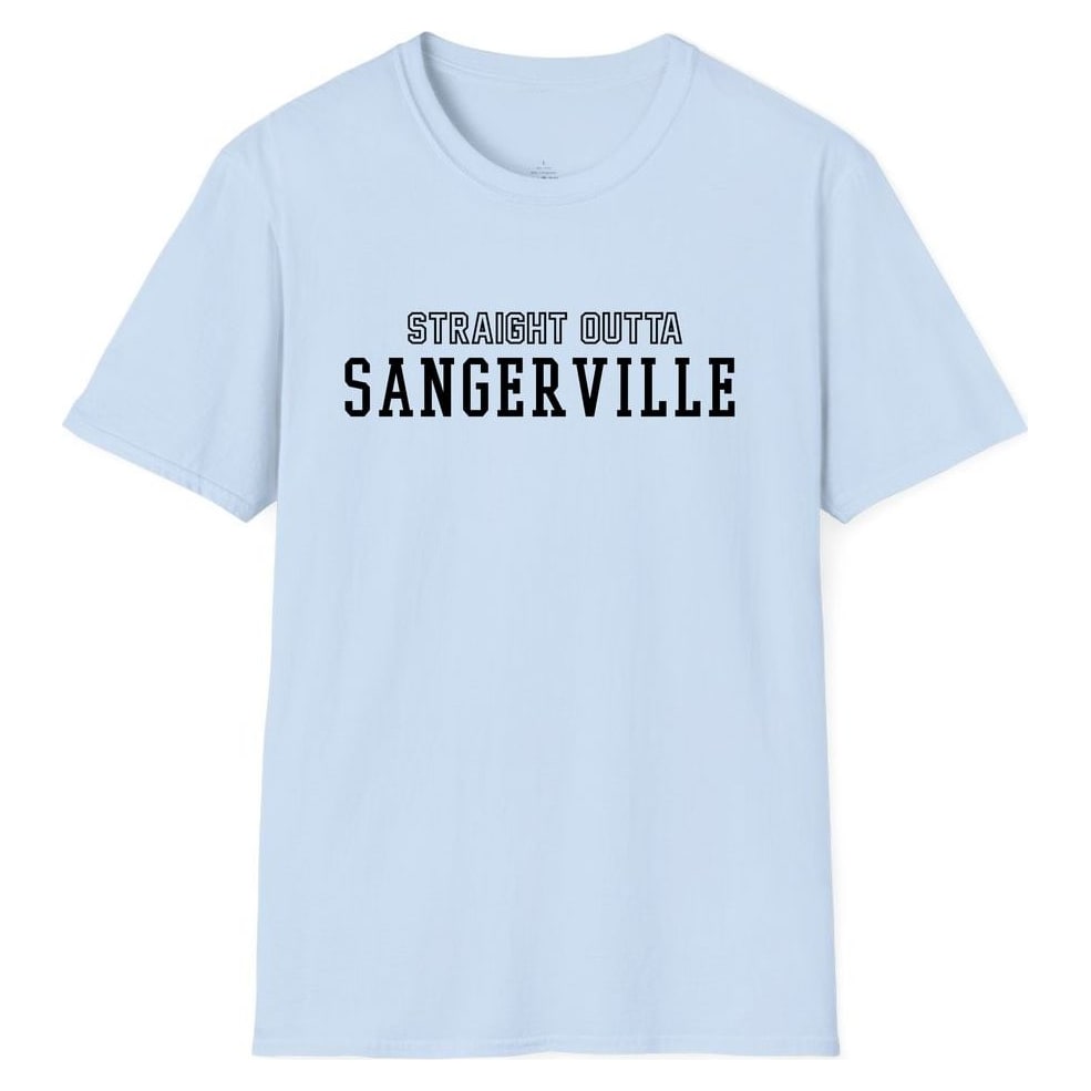 STRAIGHT OUTTA SANGERVILLE — Light Blue