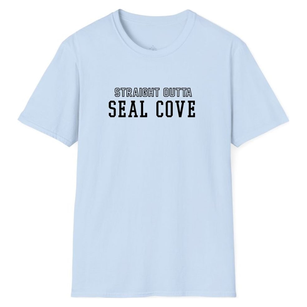 STRAIGHT OUTTA SEAL COVE — Light Blue