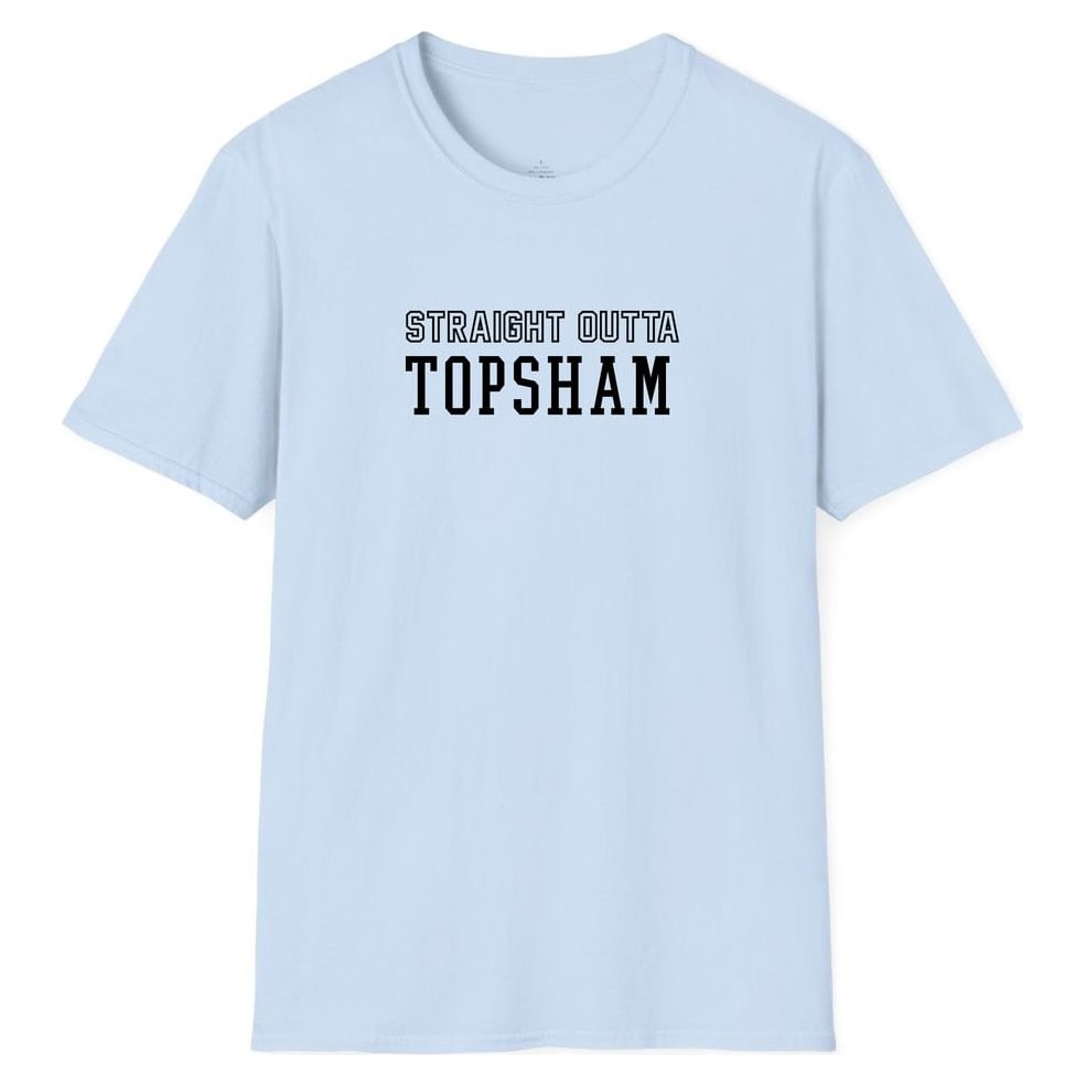 STRAIGHT OUTTA TOPSHAM — Light Blue