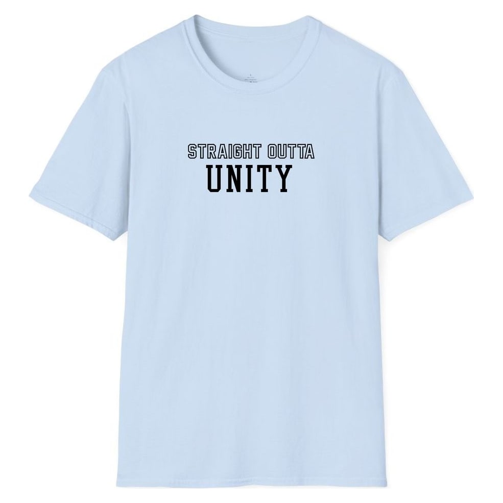 STRAIGHT OUTTA UNITY — Light Blue