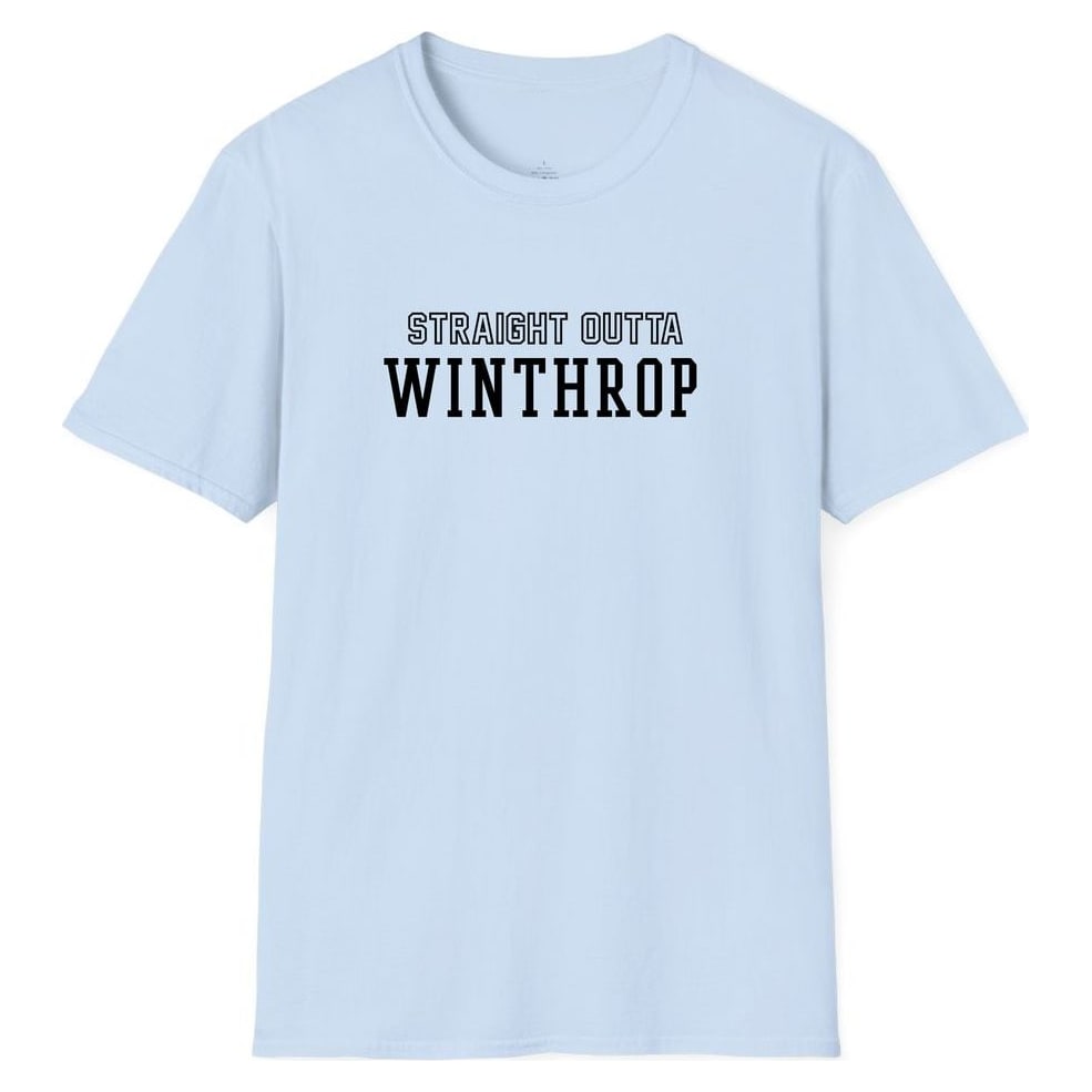 STRAIGHT OUTTA WINTHROP — Light Blue