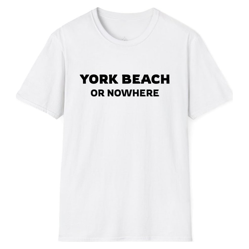 YORK BEACH OR NOWHERE — White