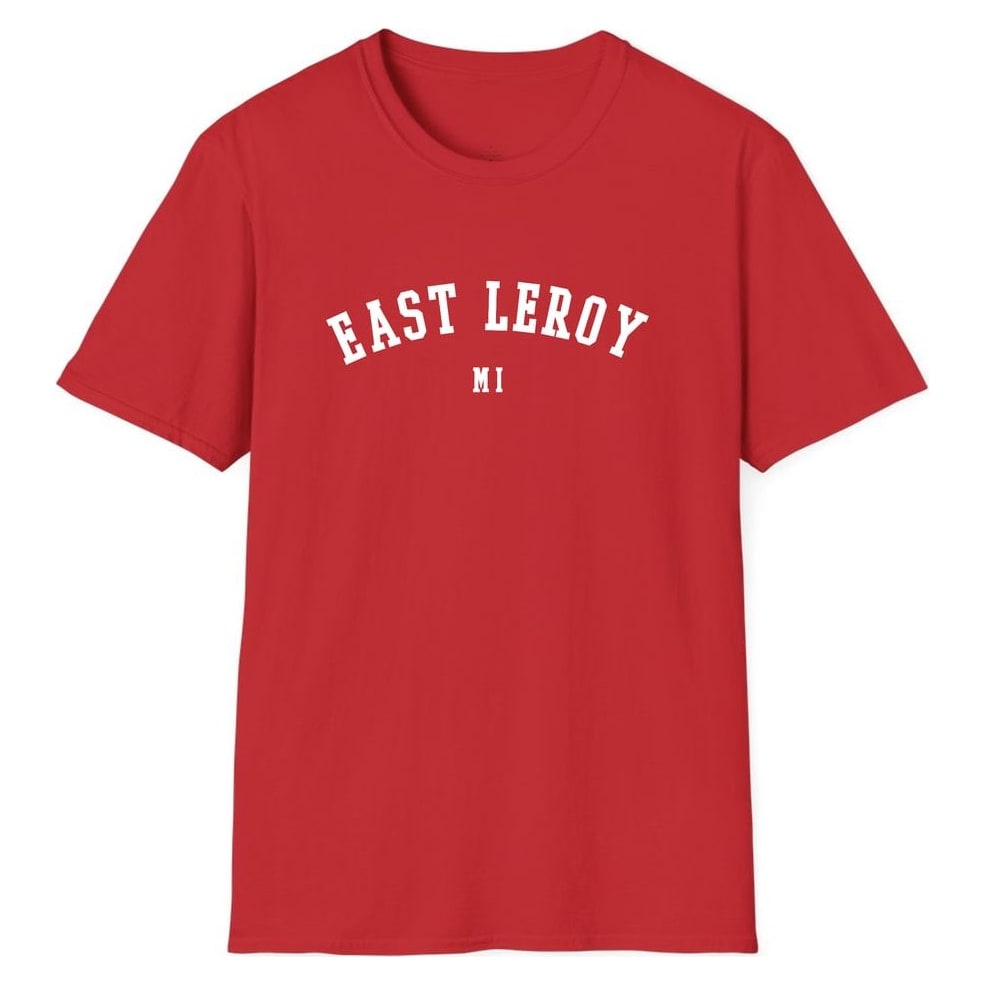 EAST LEROY MICHIGAN ARCHED — Red