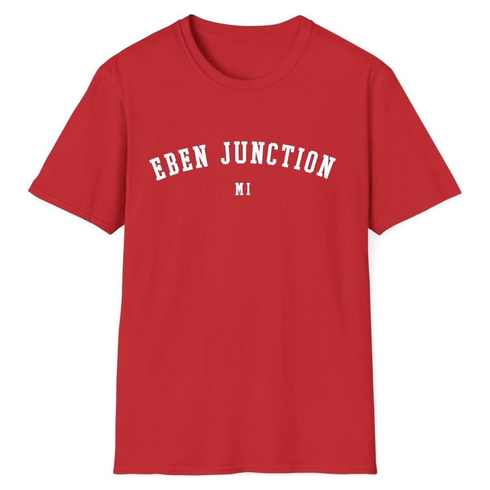 EBEN JUNCTION MICHIGAN ARCHED — Red