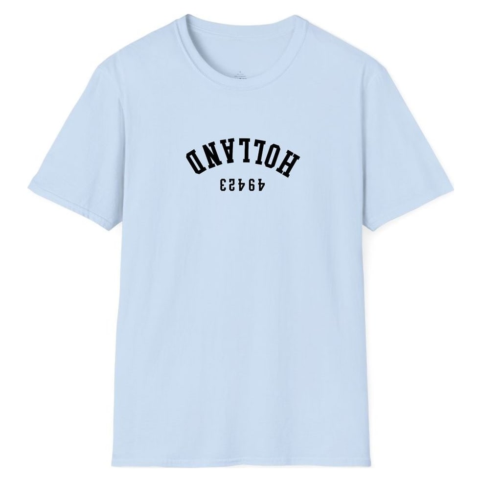 HOLLAND 49423 ARCHED - UPSIDE DOWN — Light Blue