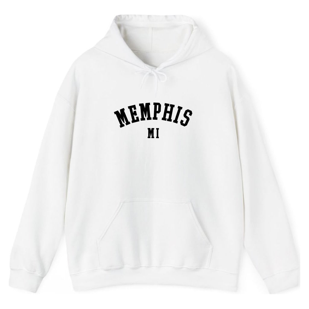 MEMPHIS MICHIGAN ARCHED — White