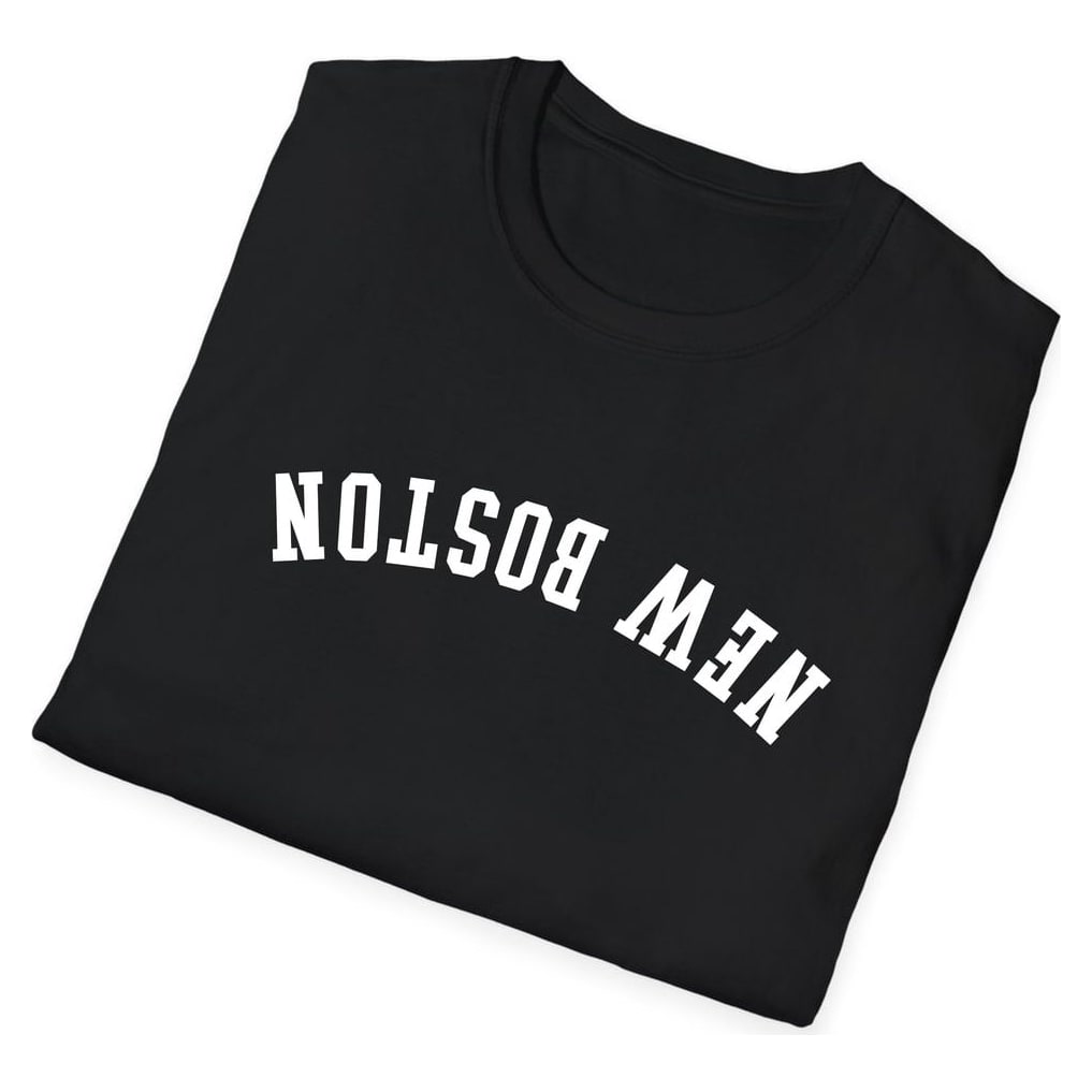 New Boston ARCHED - UPSIDE DOWN — Black — view 4