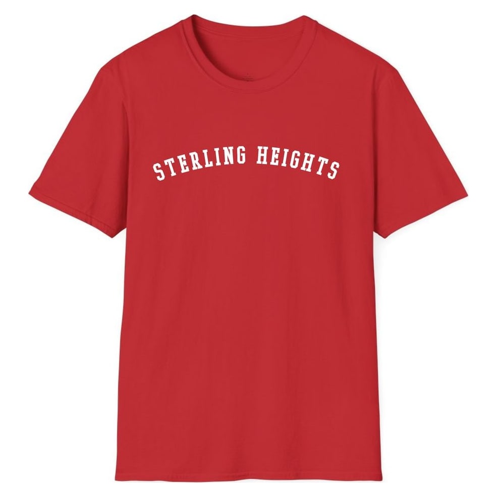 STERLING HEIGHTS ARCHED — Red