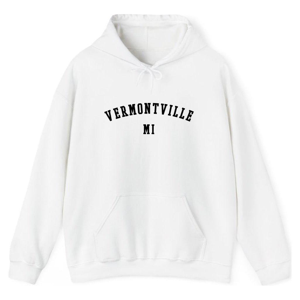 VERMONTVILLE MICHIGAN ARCHED — White