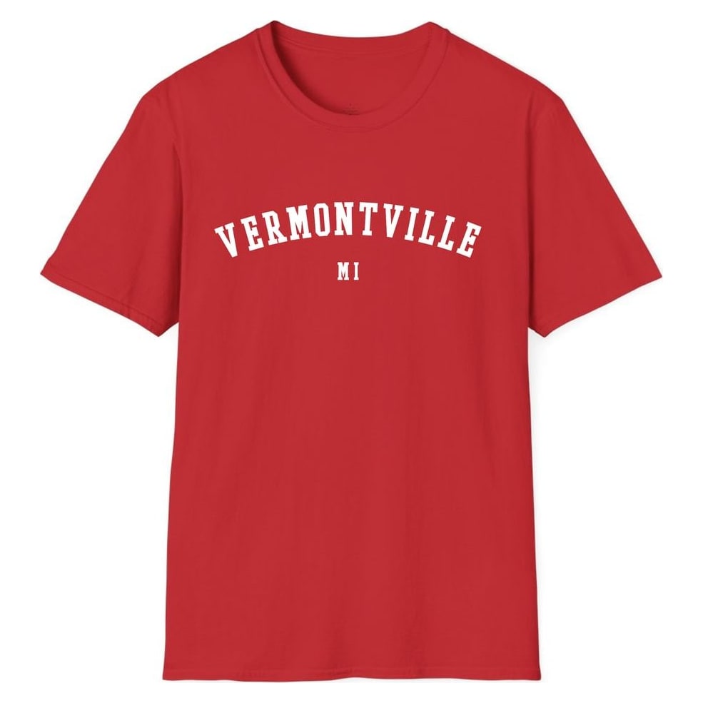 VERMONTVILLE MICHIGAN ARCHED — Red