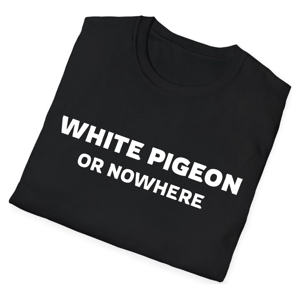 White Pigeon OR NOWHERE — Black — view 4