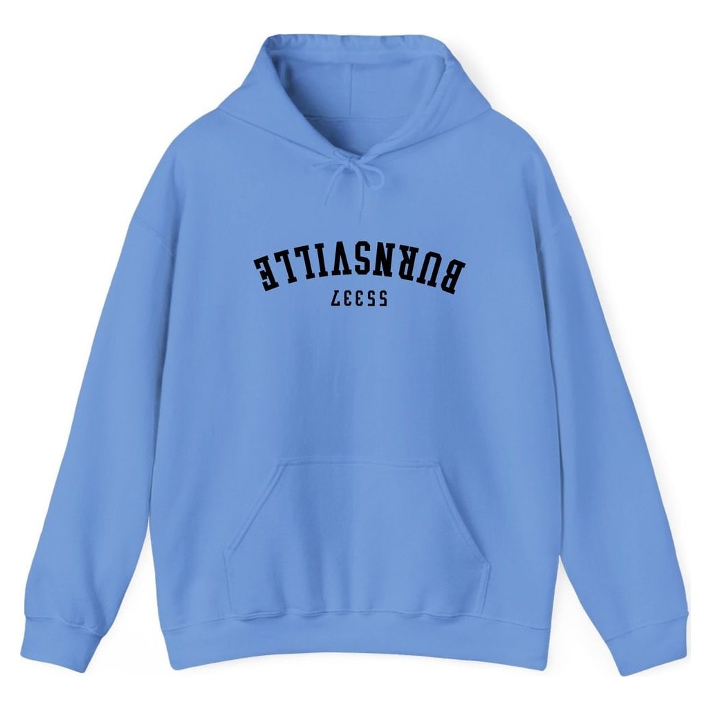 BURNSVILLE 55337 ARCHED - UPSIDE DOWN — Carolina Blue