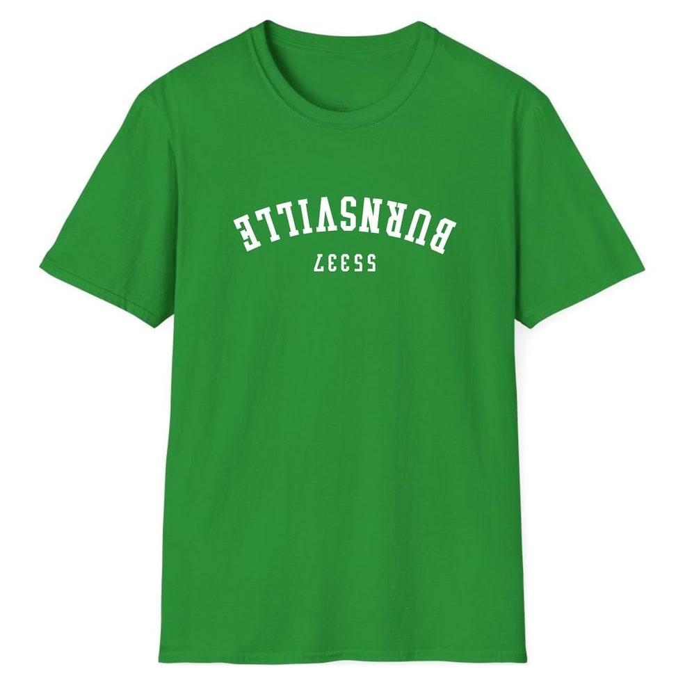 BURNSVILLE 55337 ARCHED - UPSIDE DOWN — Irish Green