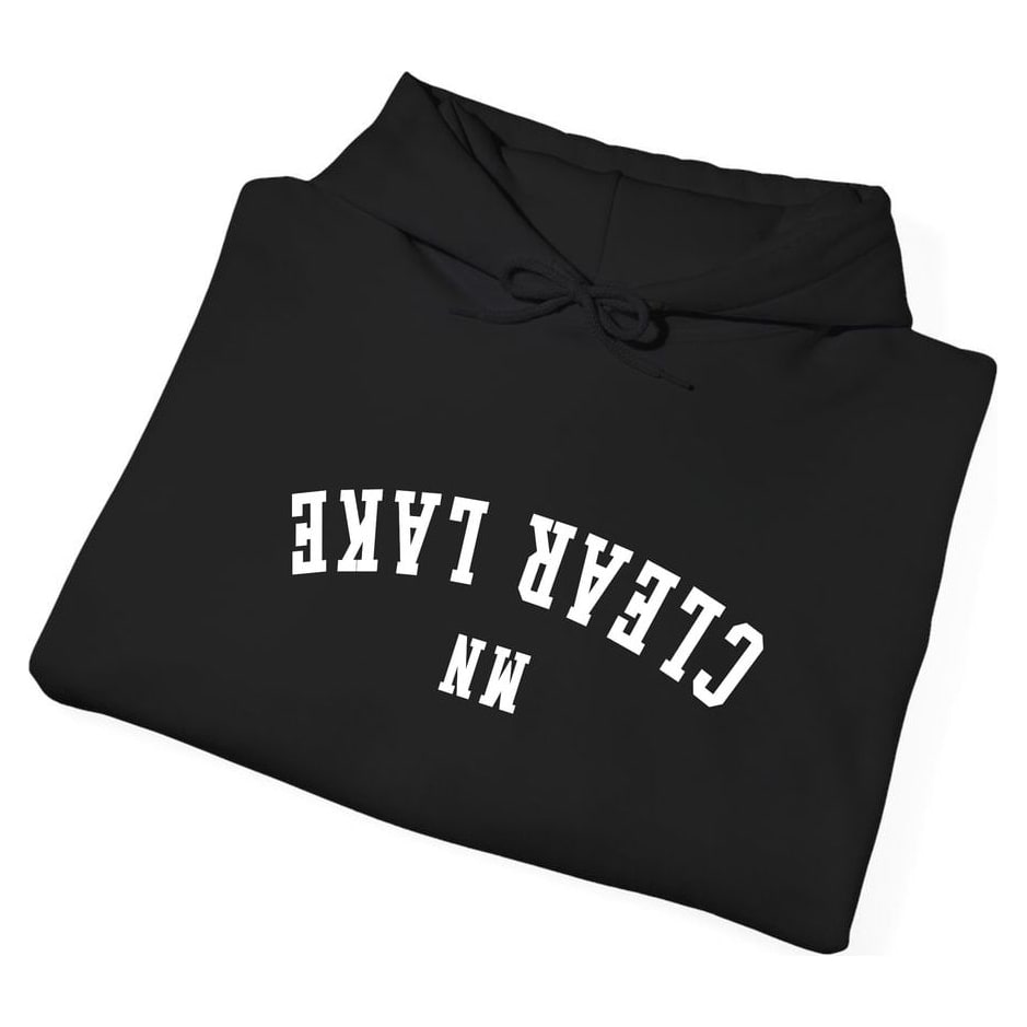 Clear Lake MINNESOTA ARCHED - UPSIDE DOWN — Black — view 3