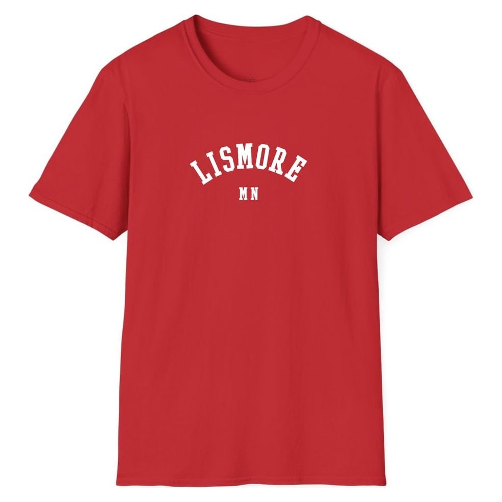 LISMORE MINNESOTA ARCHED — Red