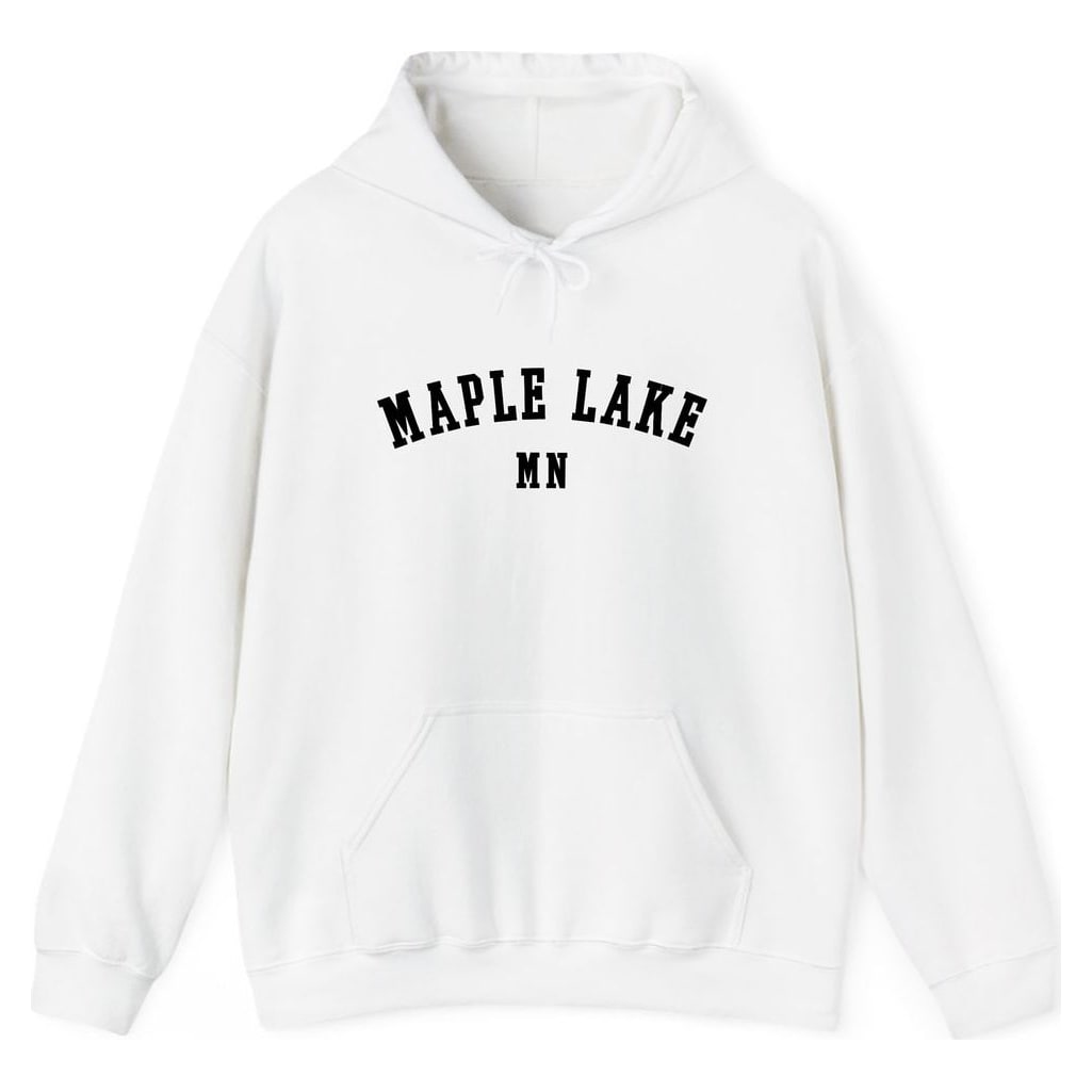 MAPLE LAKE MINNESOTA ARCHED — White