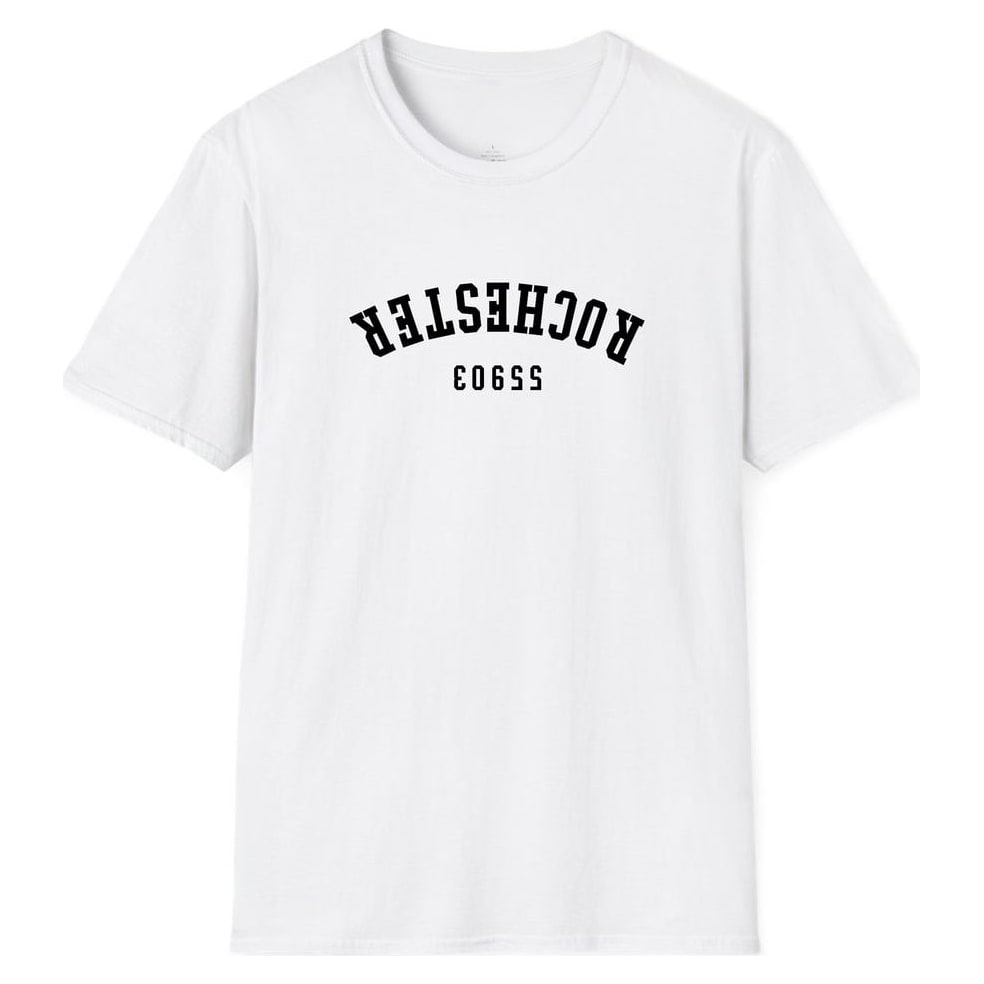 Rochester 55903 Arched - Upside Down — White