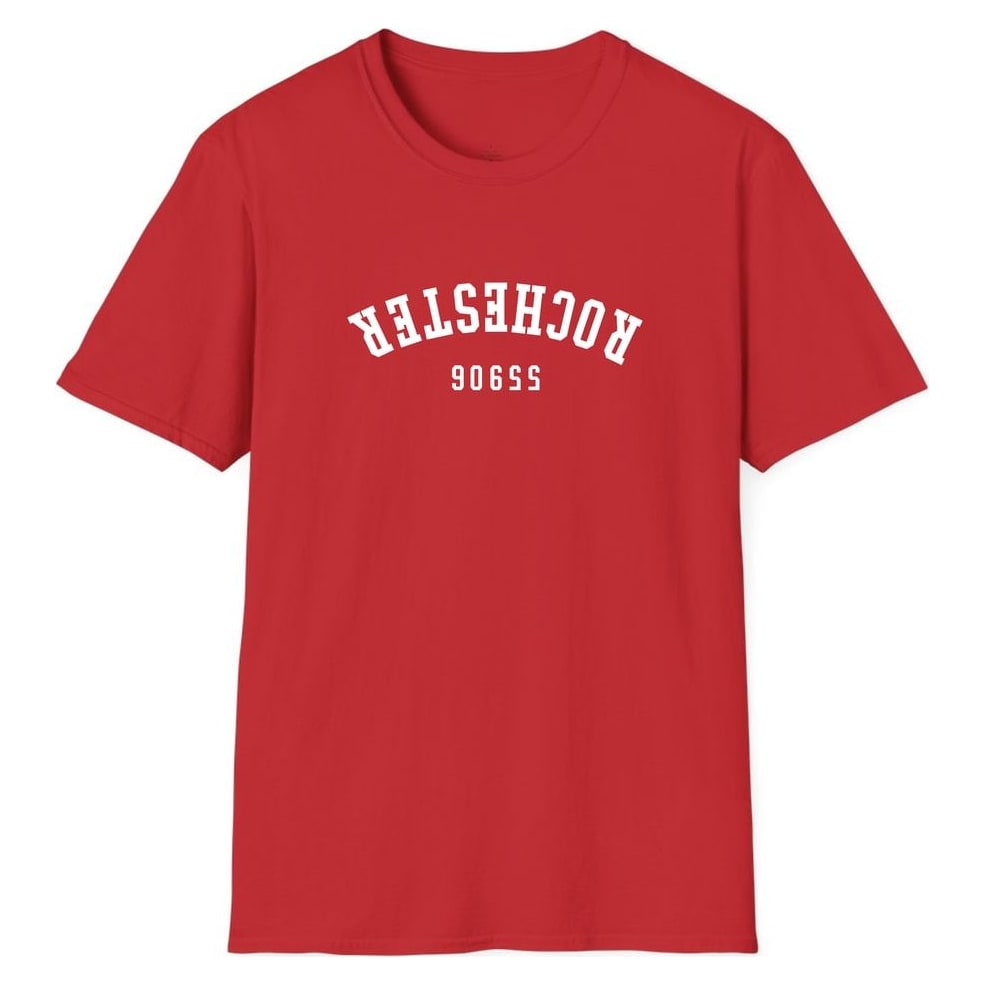 Rochester 55906 Arched - Upside Down — Red
