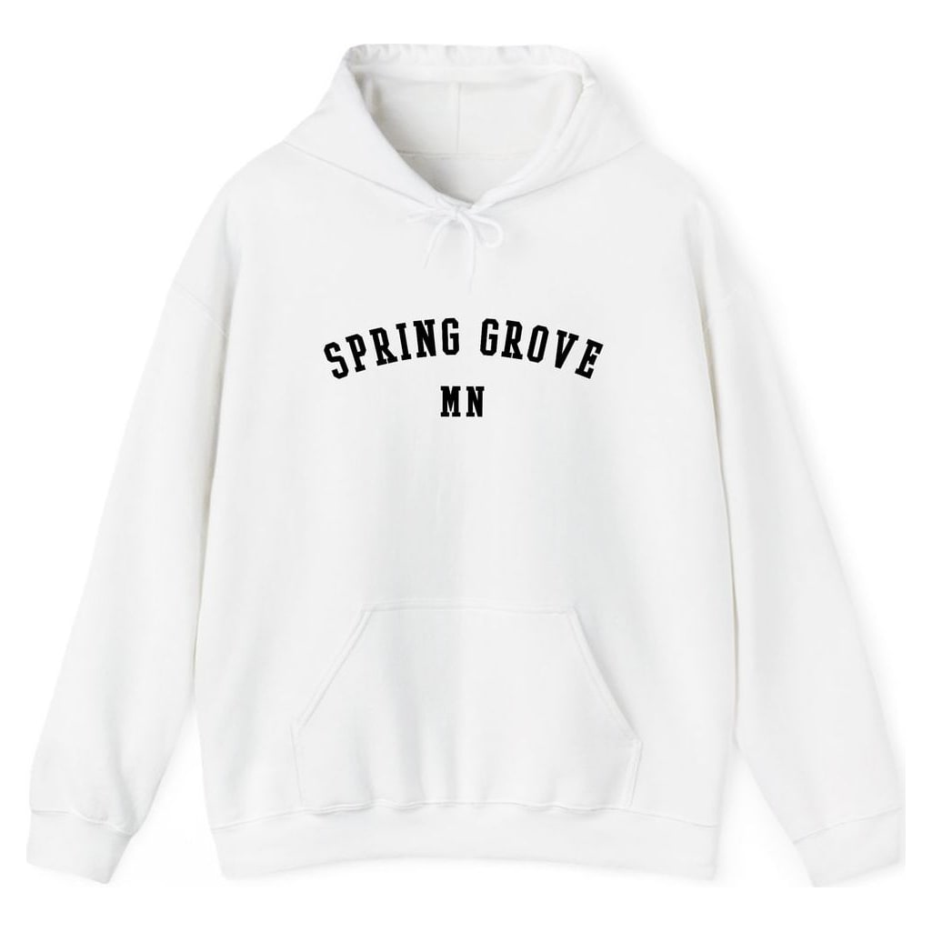 SPRING GROVE MINNESOTA ARCHED — White