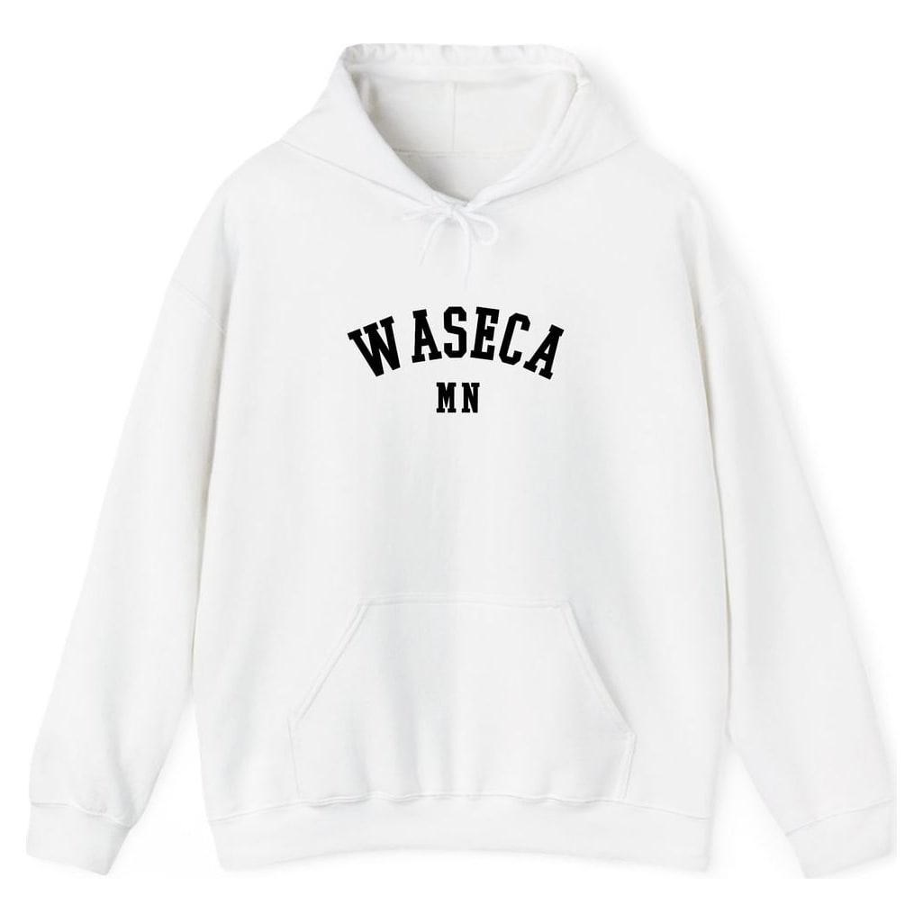WASECA MINNESOTA ARCHED — White