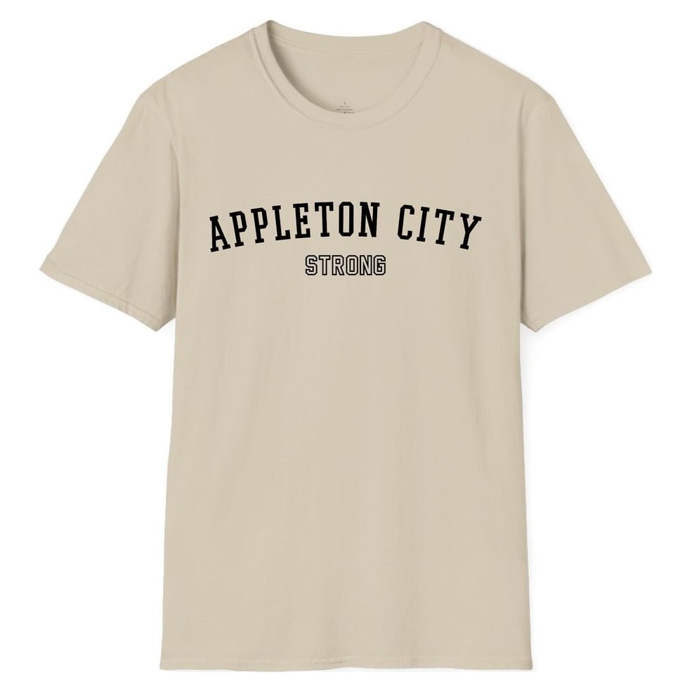 APPLETON CITY STRONG — Sand