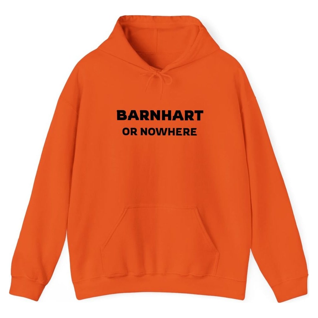 BARNHART OR NOWHERE — Orange