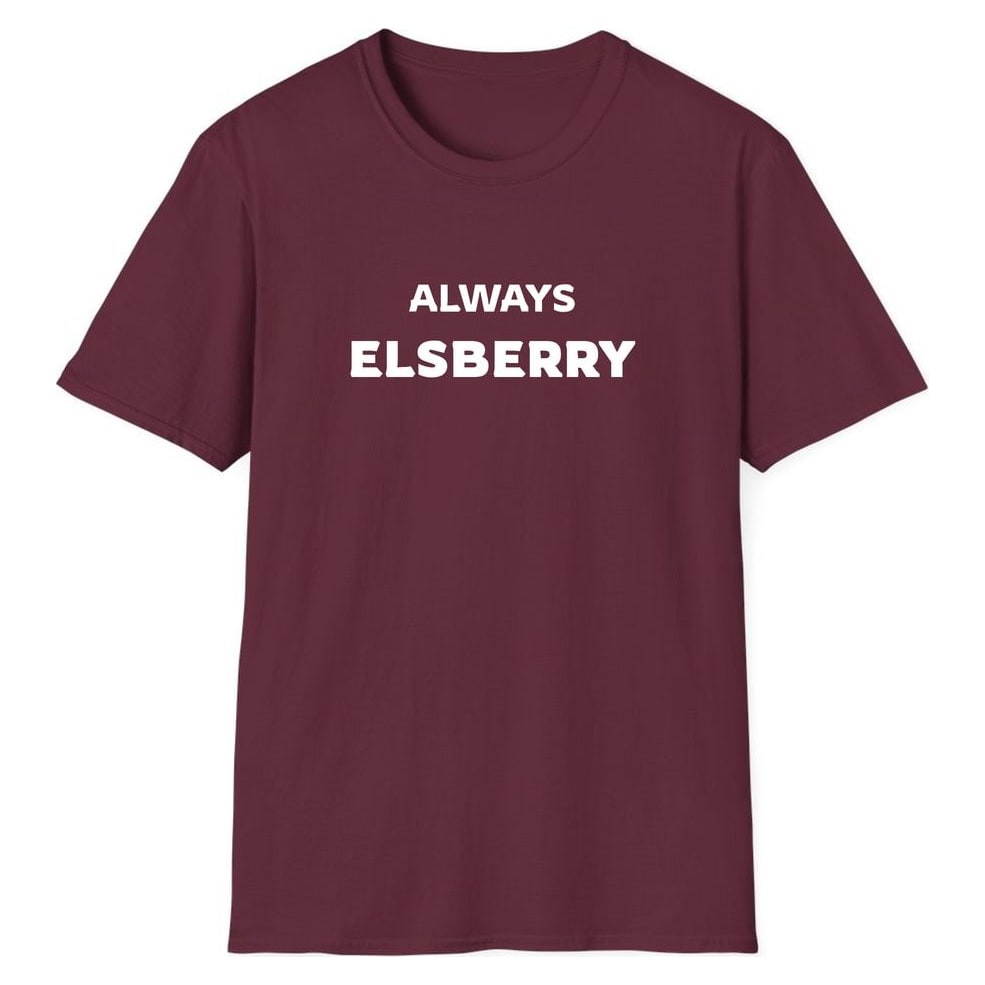 ALWAYS ELSBERRY — Maroon