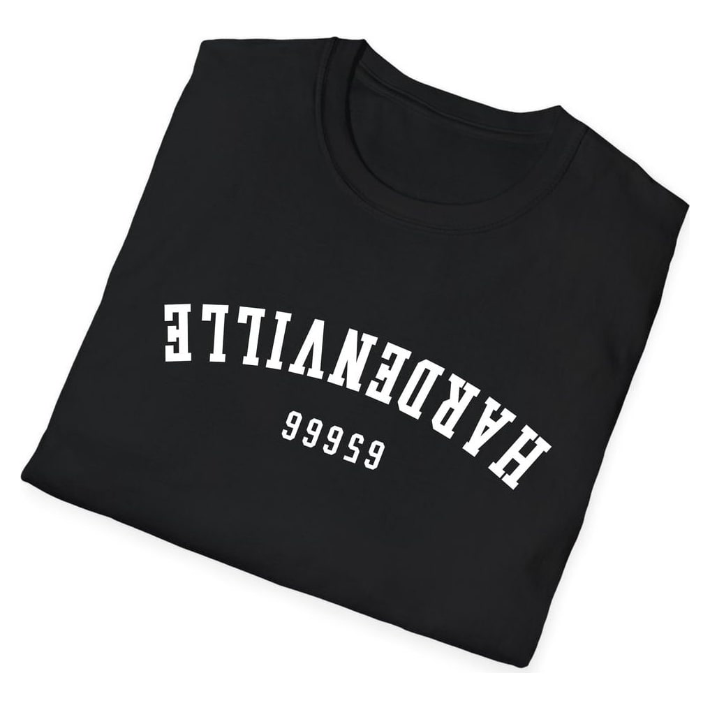 Hardenville 65666 ARCHED - UPSIDE DOWN — Black — view 4