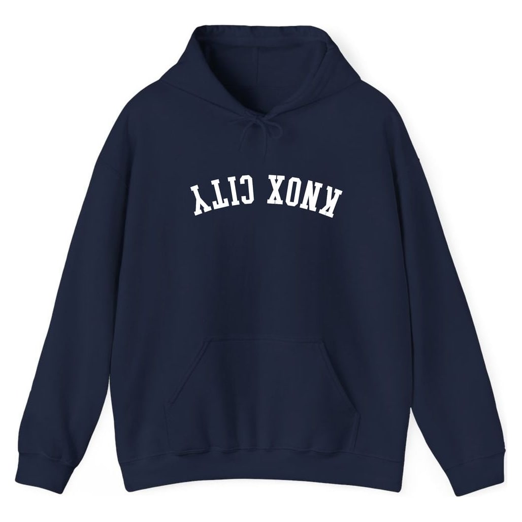 KNOX CITY ARCHED - UPSIDE DOWN — Navy