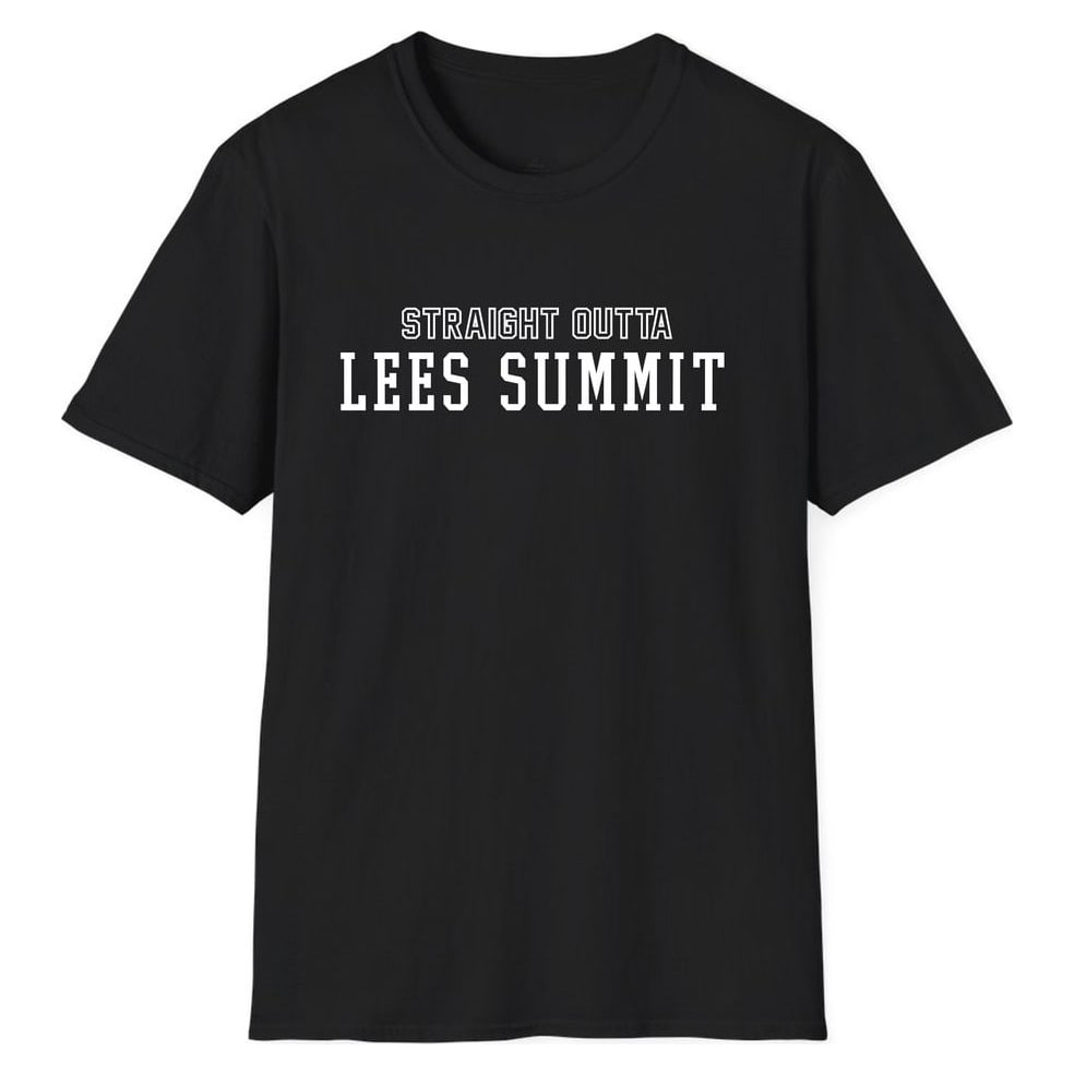 STRAIGHT OUTTA Lees Summit — Unisex Softstyle T-Shirt