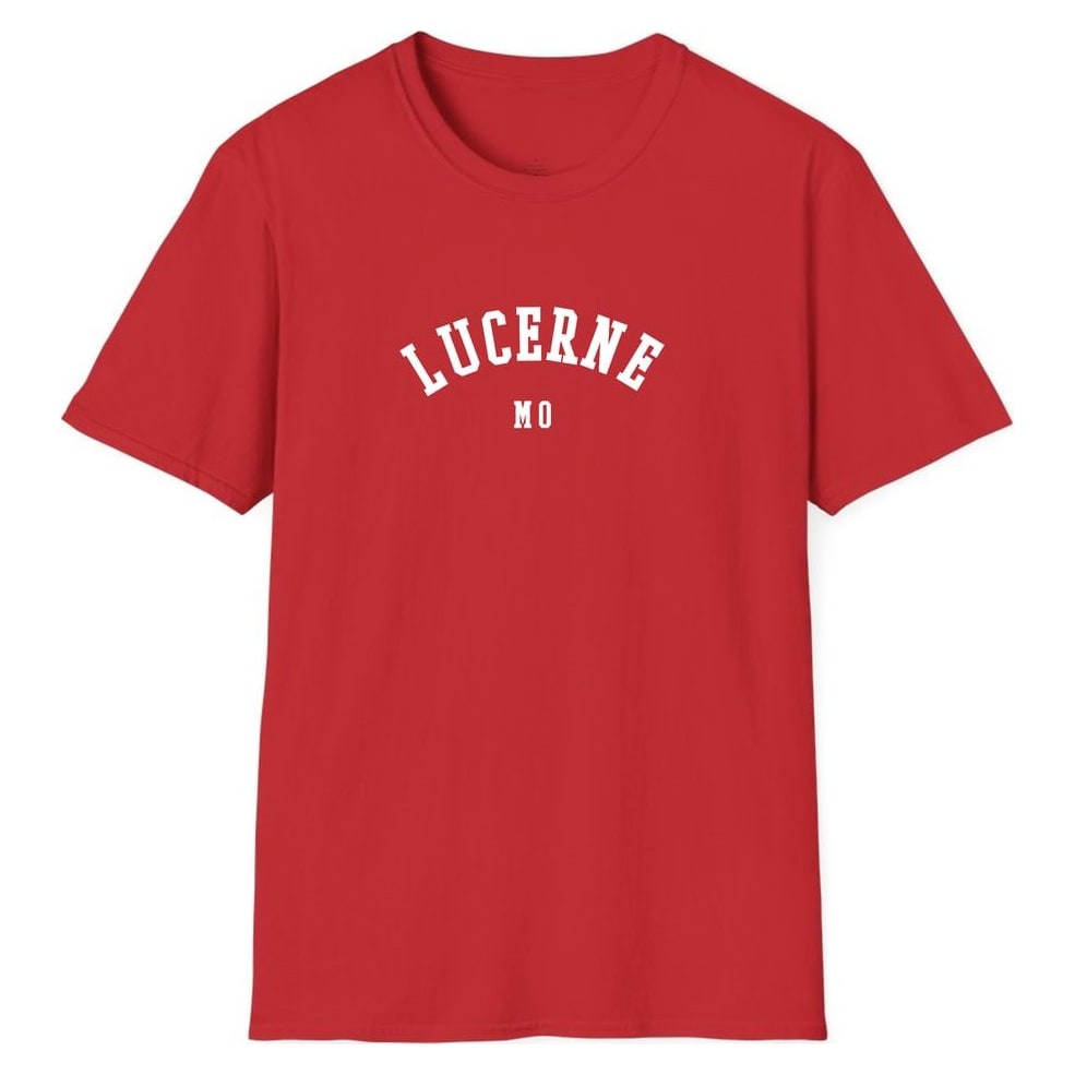 LUCERNE MISSOURI ARCHED — Red
