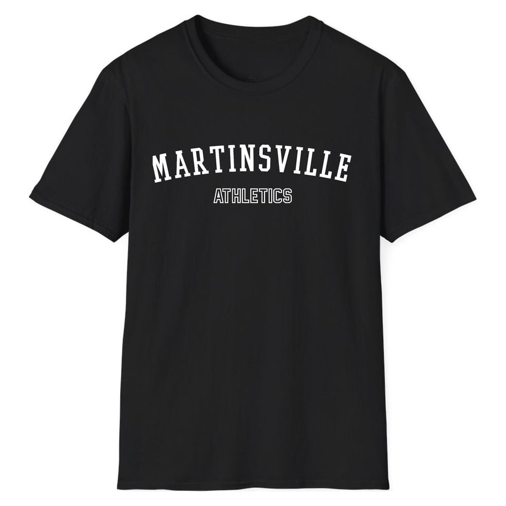 Martinsville ATHLETICS — Unisex Softstyle T-Shirt
