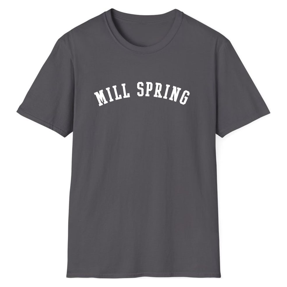 MILL SPRING ARCHED — Charcoal