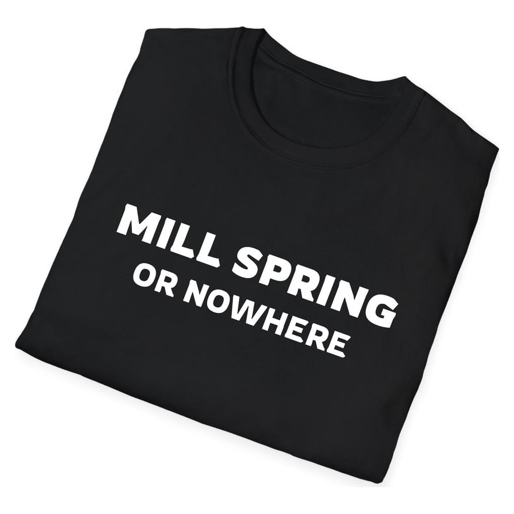 Mill Spring OR NOWHERE — Black — view 4