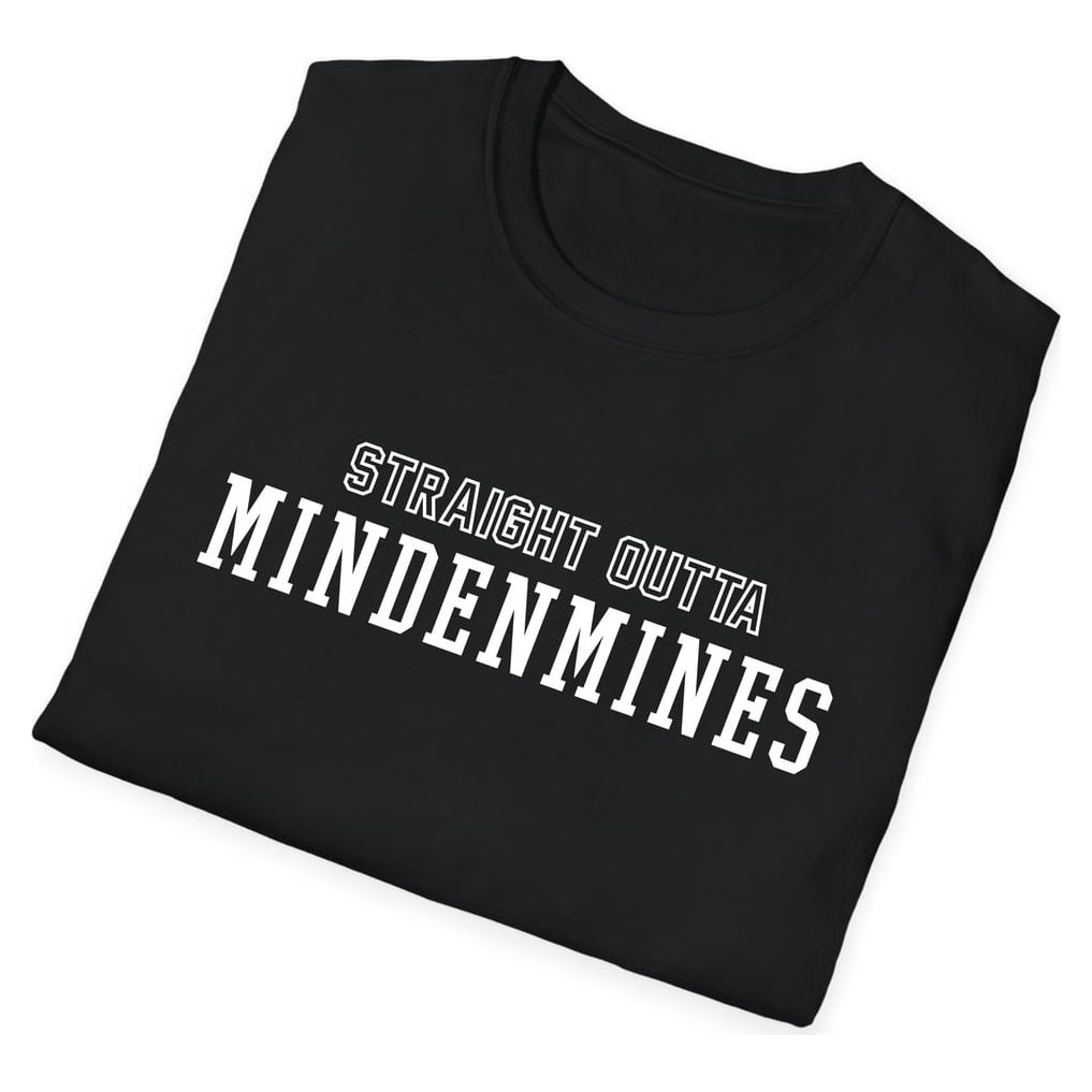 STRAIGHT OUTTA Mindenmines — Black — view 4