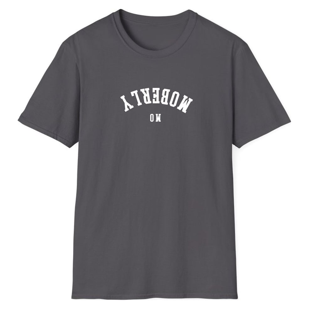 MOBERLY MISSOURI ARCHED - UPSIDE DOWN — Charcoal