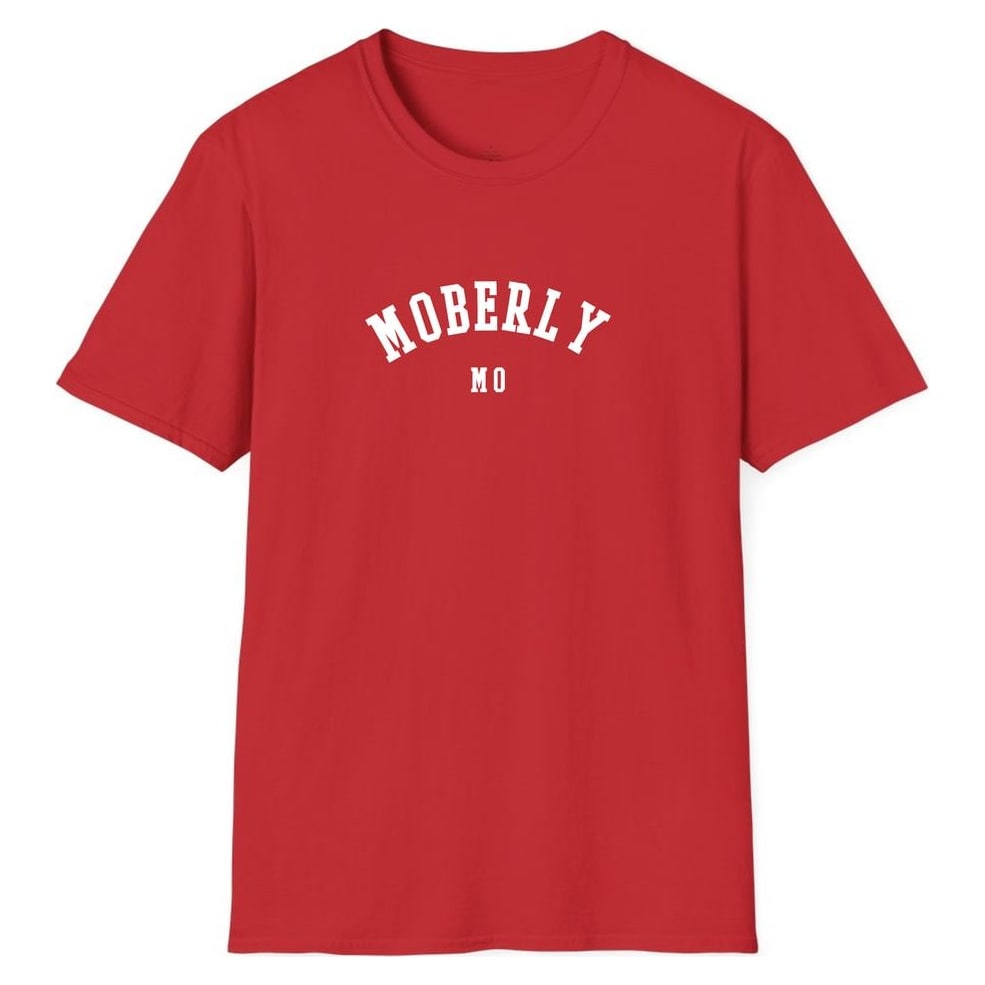 MOBERLY MISSOURI ARCHED — Red