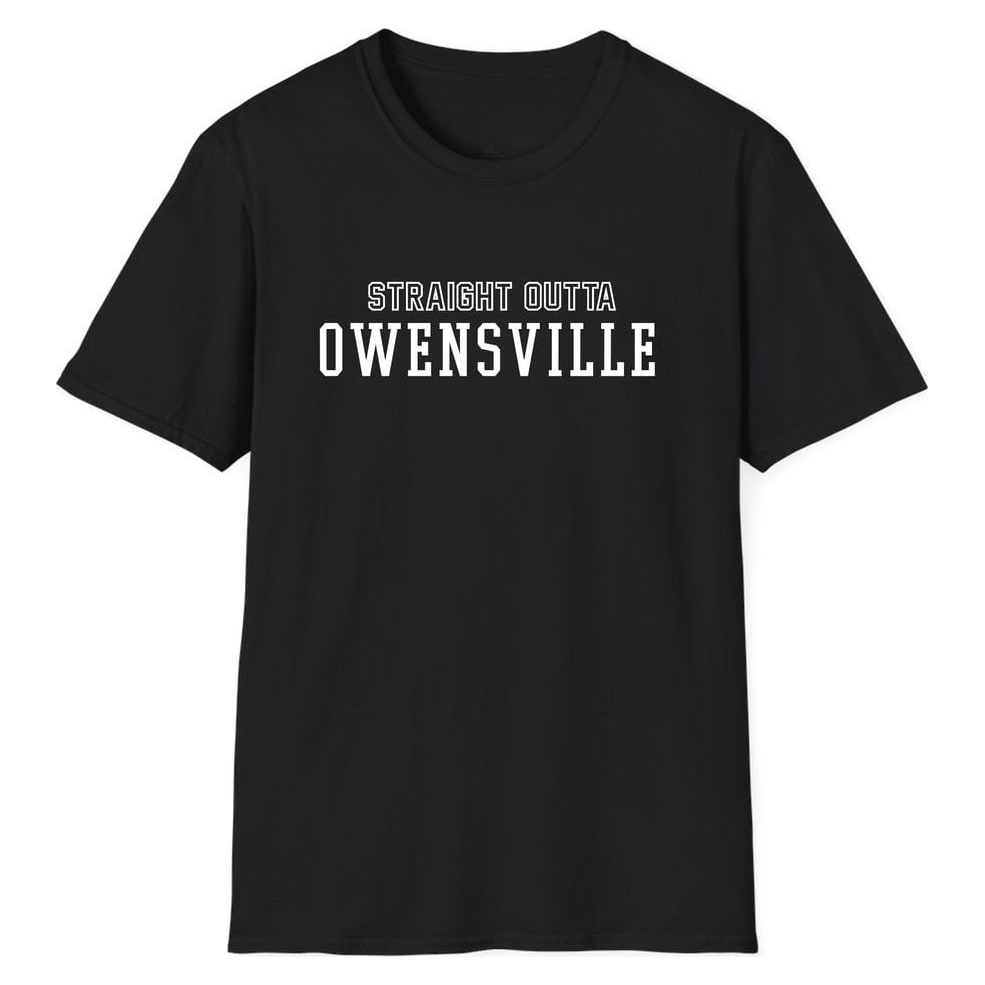 STRAIGHT OUTTA Owensville — Unisex Softstyle T-Shirt