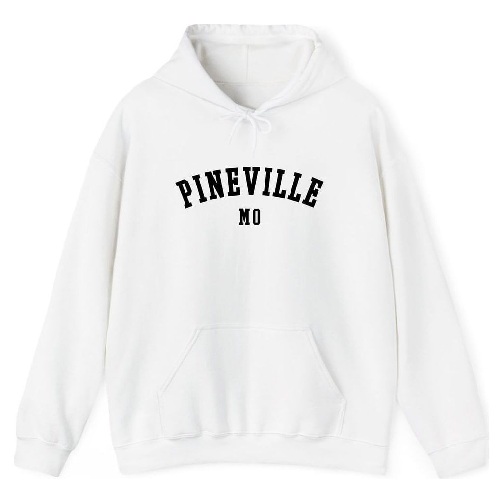 PINEVILLE MISSOURI ARCHED — White