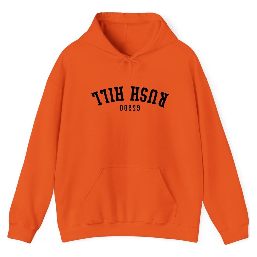 RUSH HILL 65280 ARCHED - UPSIDE DOWN — Orange