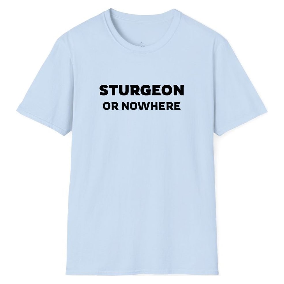 STURGEON OR NOWHERE — Light Blue