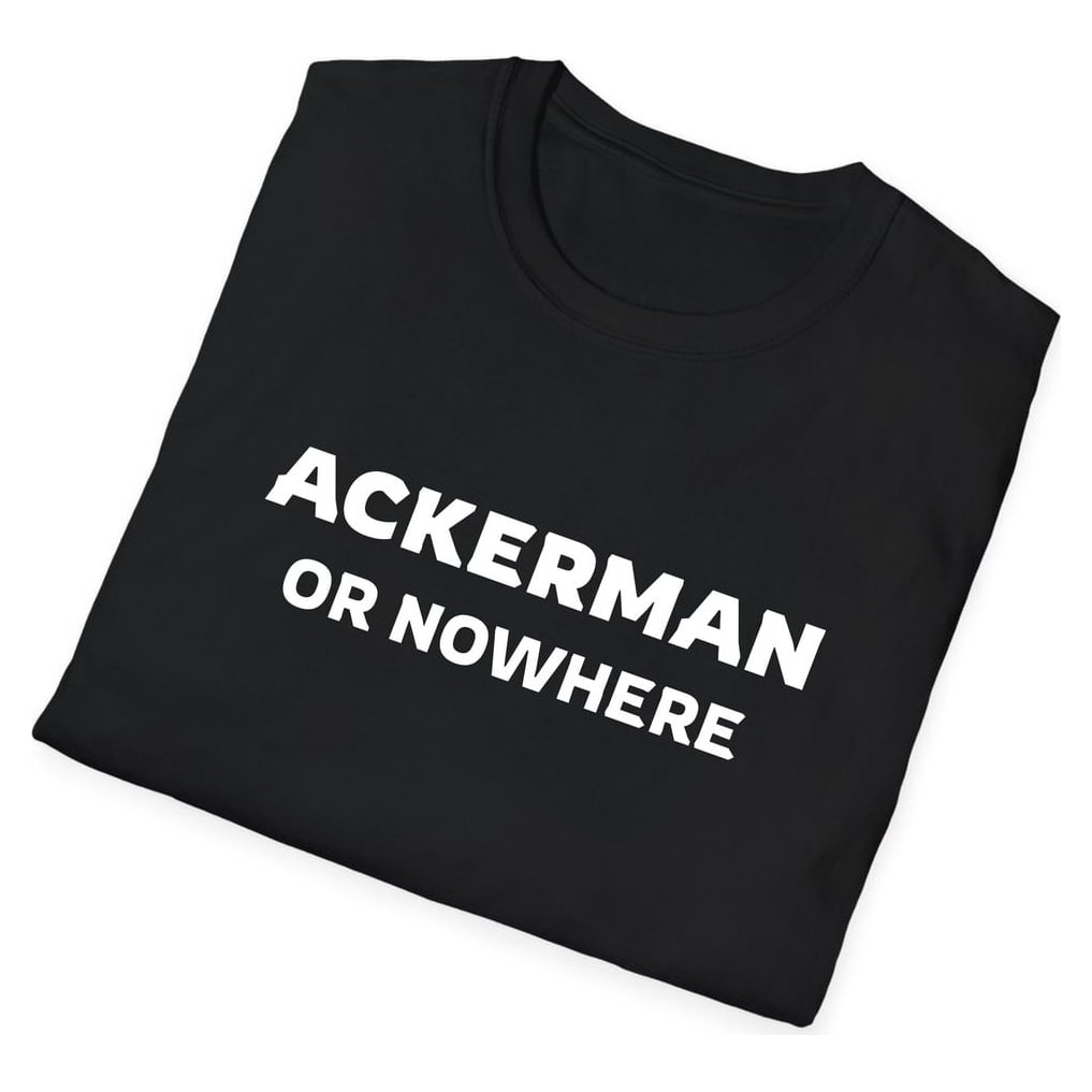 Ackerman OR NOWHERE — Black — view 4