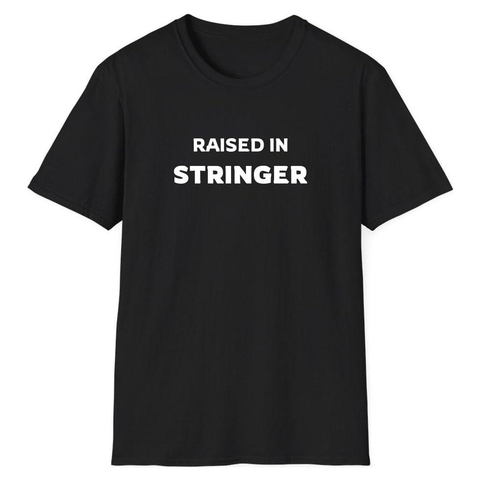 RAISED IN Stringer — Black