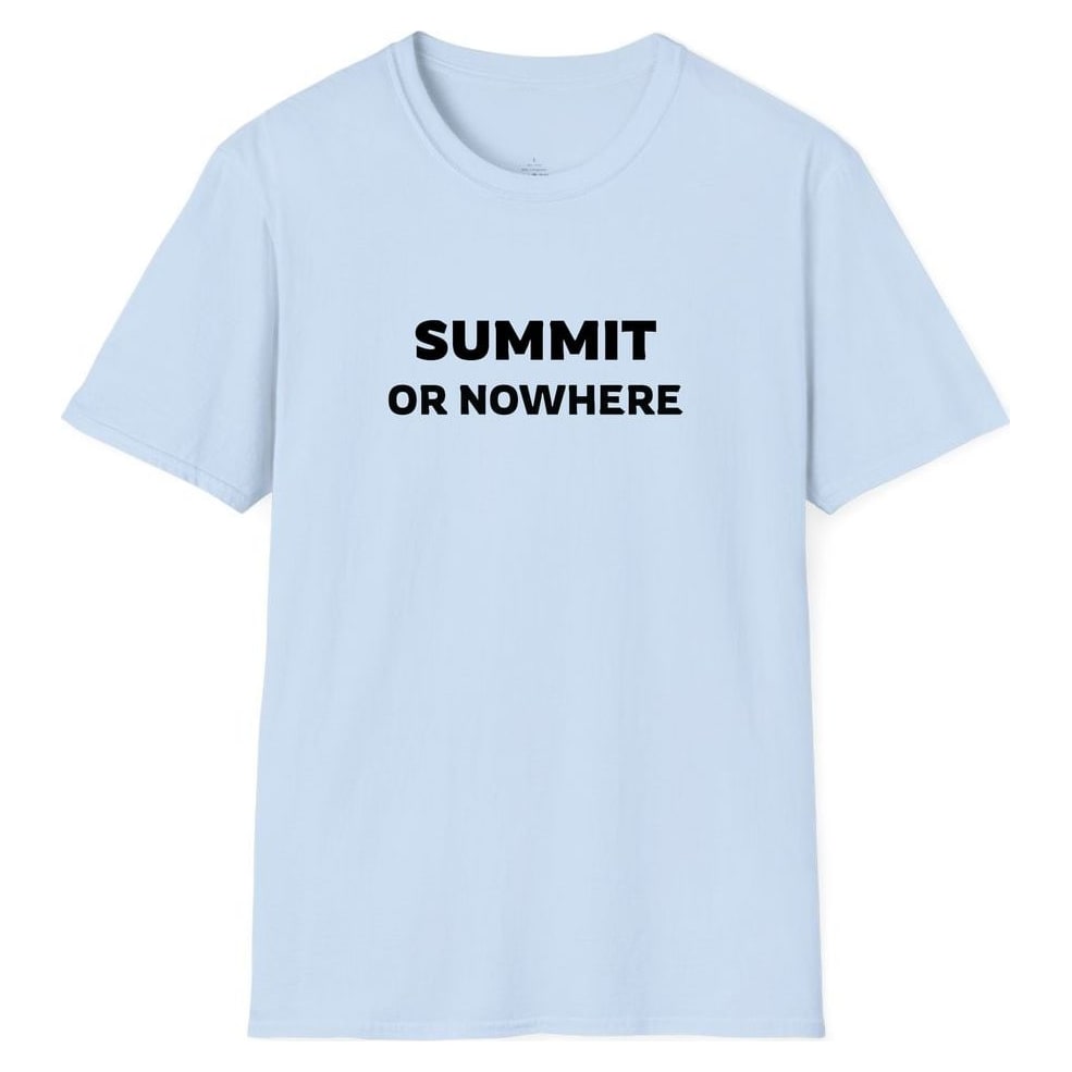 SUMMIT OR NOWHERE — Light Blue